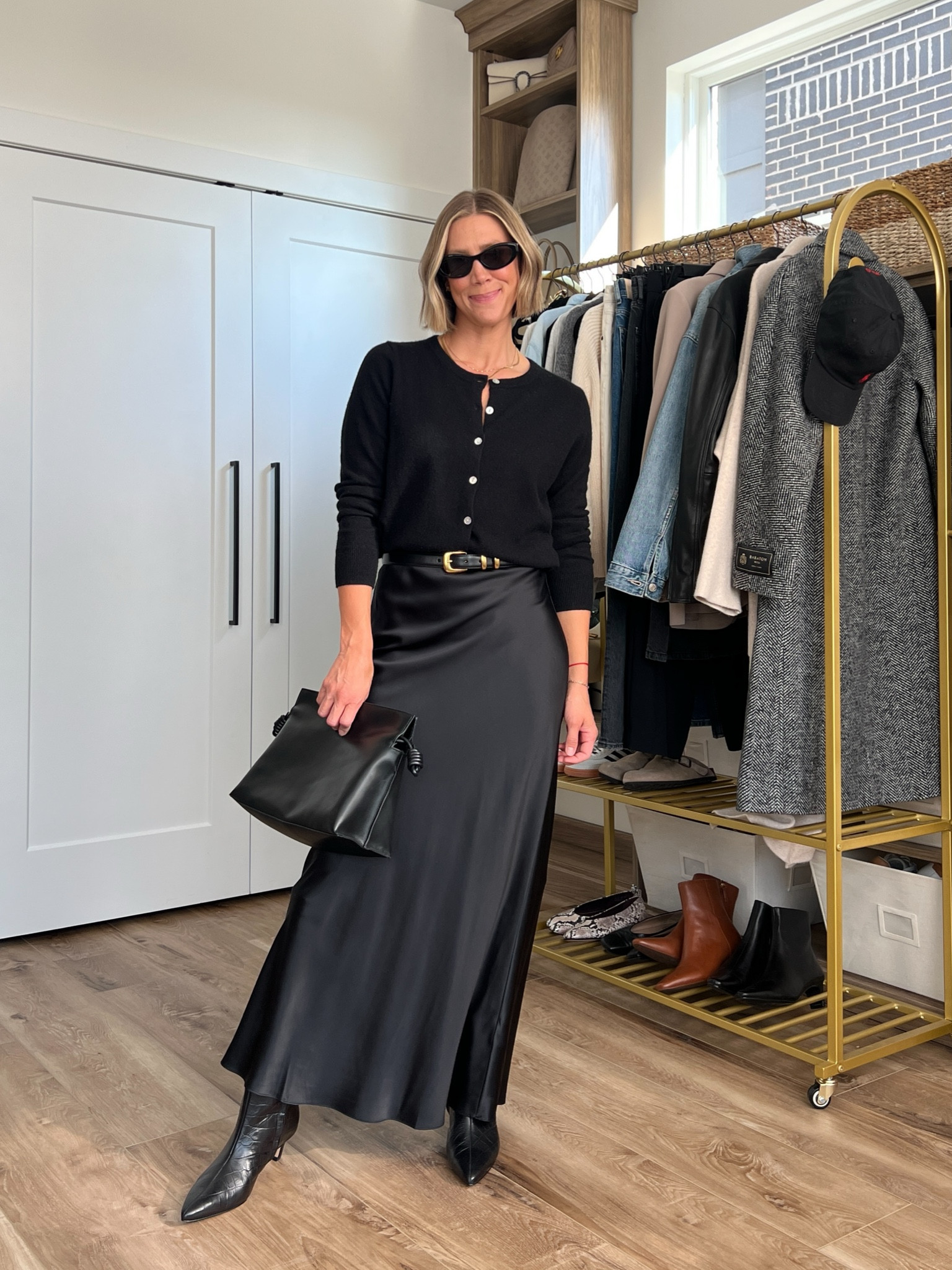 Wearing small skirt, medium cardigan, small belt, boots tts 

#LTKFindsUnder50 #LTKStyleTip #LTKFindsUnder100