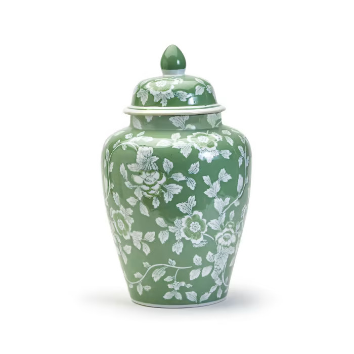 Countryside Porcelain Temple Jar | Ross-Simons