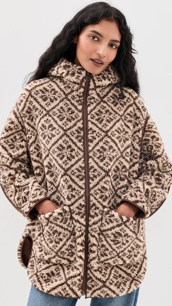 Hooded Sherpa Jacket | Shopbop