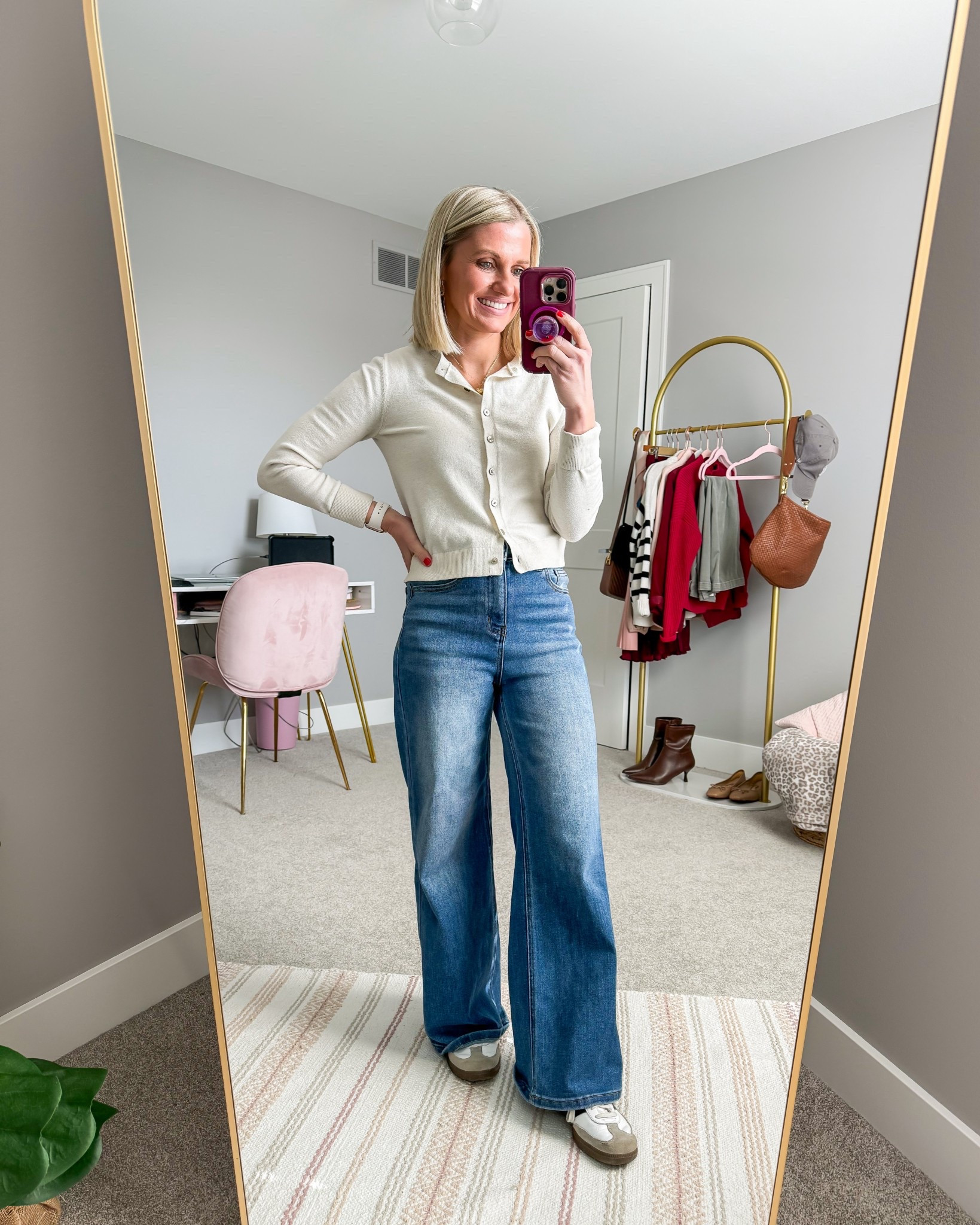 What I wore this weekend! 
Cardigan- small
Jeans- 24

#LTKPetite #LTKootd #LTKOver40