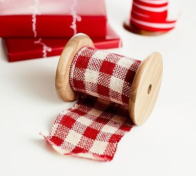 Spool of Buffalo Check Ribbon | Pottery Barn (US)
