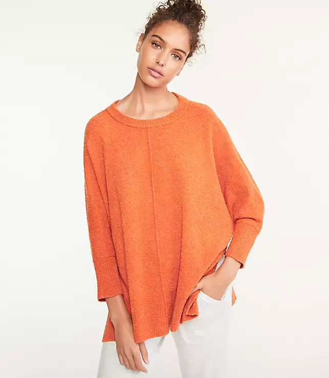 Lou & Grey Poncho Sweater | LOFT | LOFT