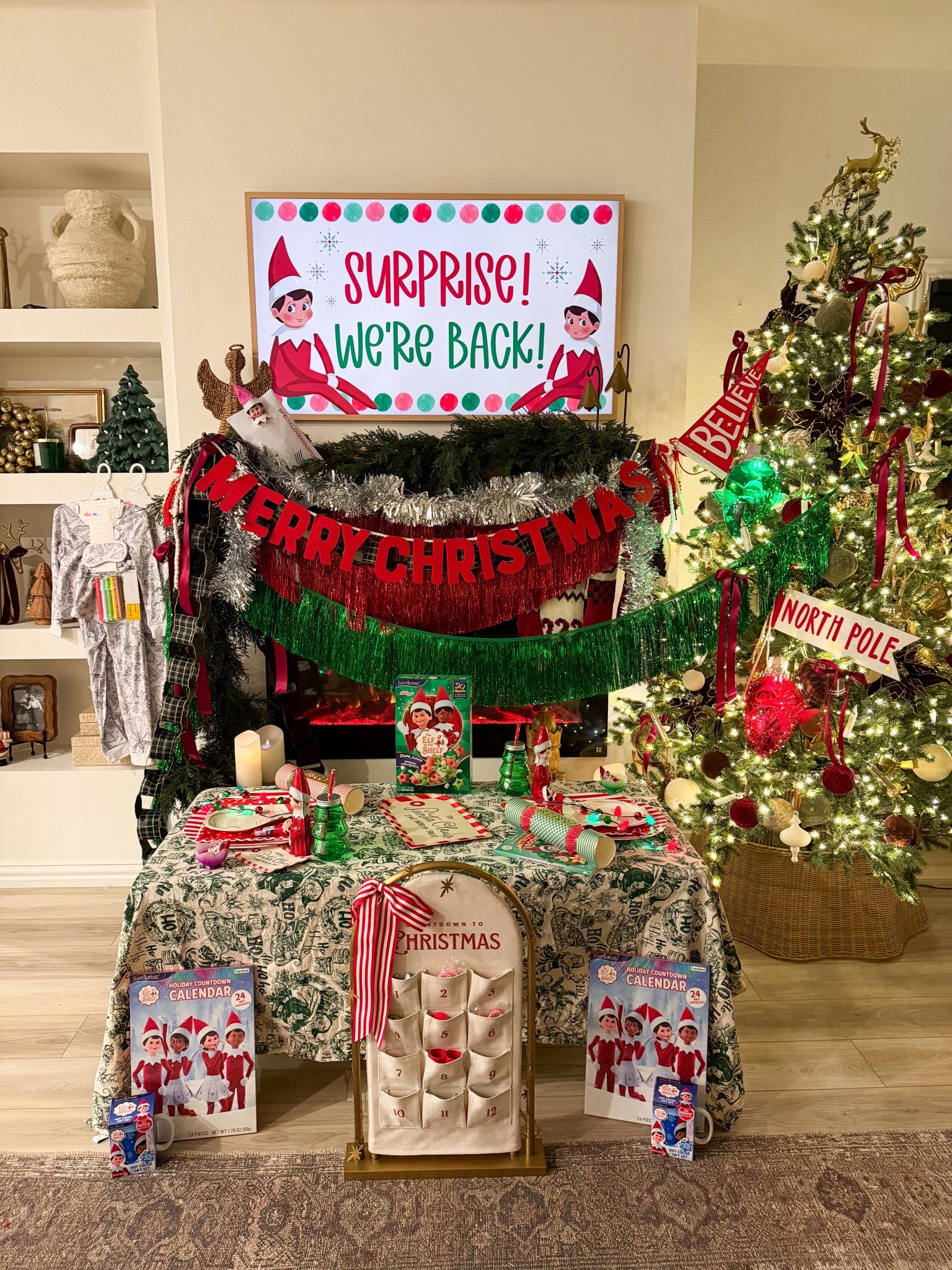 Elf on the shelf arrival idea for Christmas 

#LTKHoliday #LTKmomlife #LTKKids