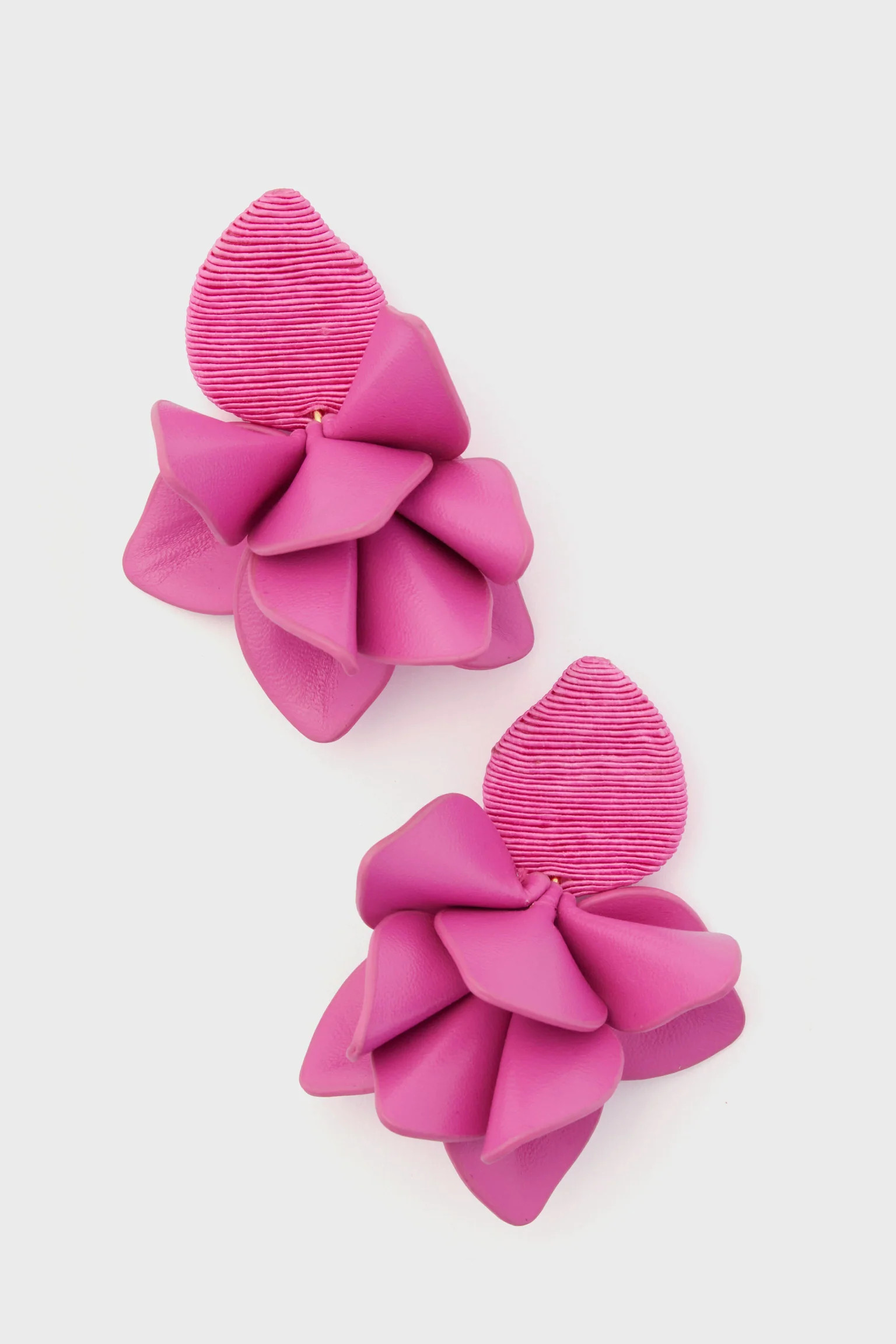 Hot Pink Orchid Earrings | Tuckernuck (US)