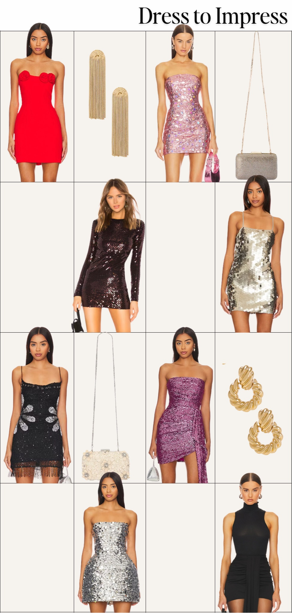 Dress to Impress this holiday season! Holiday party outfit, New Year’s dress, New Years Eve Outfit. 


#LTKHoliday #LTKParties #LTKStyleTip