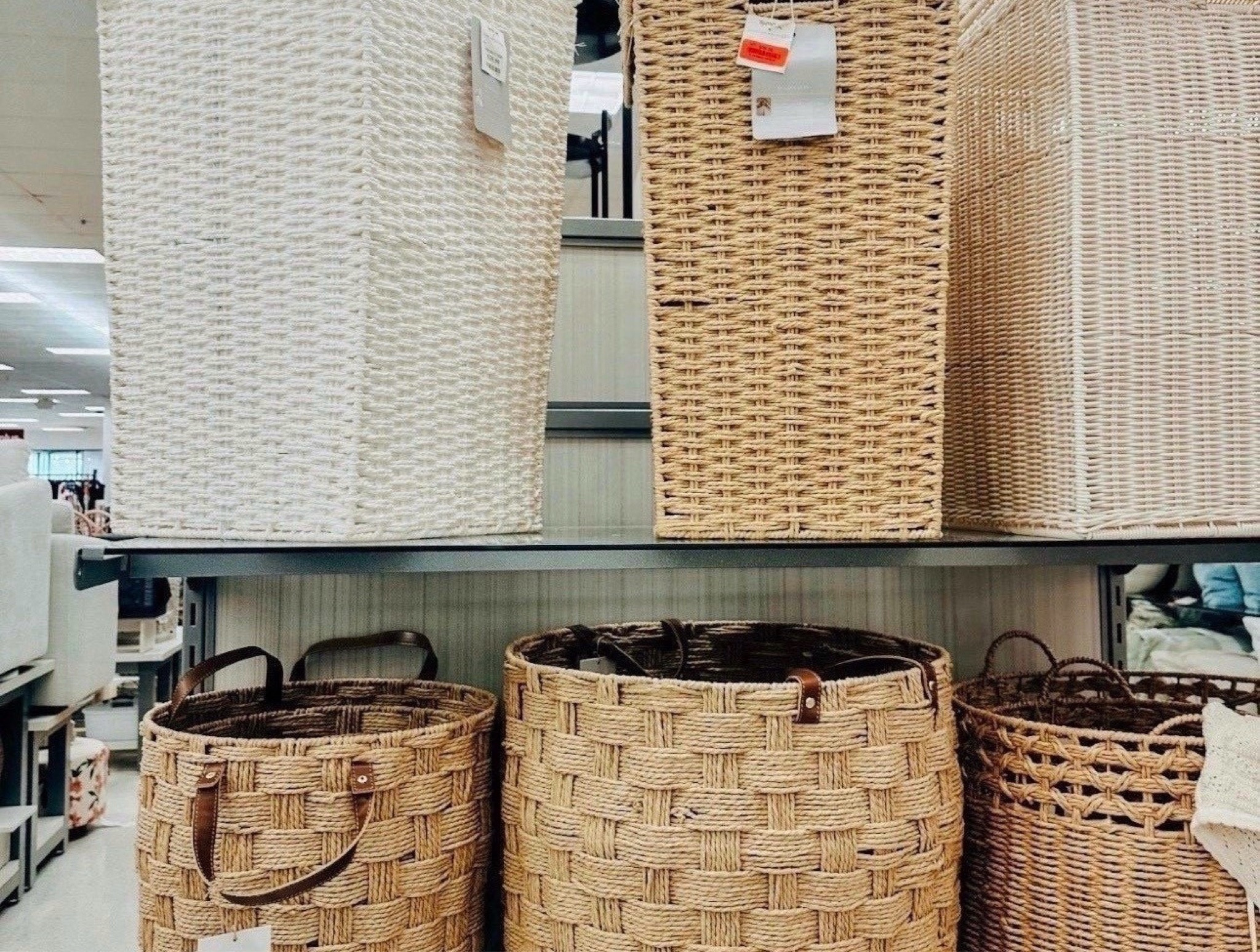 Aesthetic Wicker Storage Baskets for Living Room & Bedroom

#LTKHome
