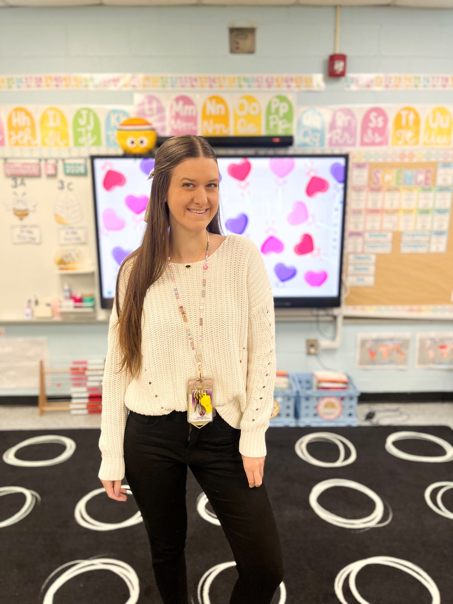 women’s valentine’s day outfit. teacher valentine’s day. winter outfit. white sweater. winter outfit. winter whites  

#LTKSeasonal #LTKootd #LTKValentine