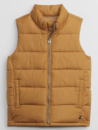 Kids ColdControl Puffer Vest | Gap Factory