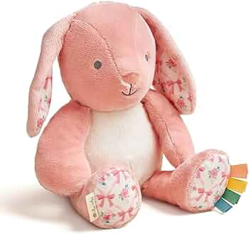 Itzy Ritzy Snuggles Plush Toy – Soft Stuffed Animal for Babies, Kids & Adults – Sensory Ribbo... | Amazon (US)
