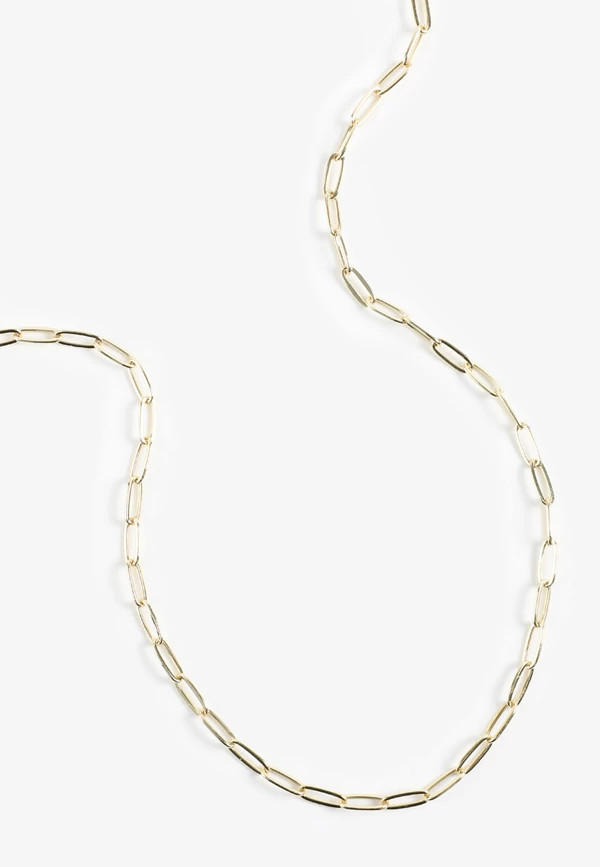 Everyday Layers 14k Gold Plated Chain Necklace | Maurices