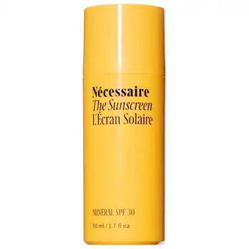 NécessaireThe Sunscreen - 100% Mineral, Broad Spectrum SPF 30 with 20% Non-Nano Zinc, Hyaluronic... | Sephora (US)