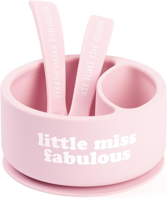 Bella Tunno Bowl and Spoon Baby Feeding Set – Suction Bowl and Baby Spoon for Toddlers and Kids... | Amazon (US)