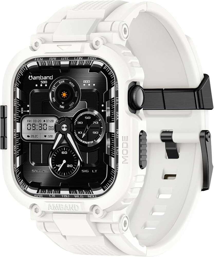 amBand M1 - Funda deportiva para Apple Watch Ultra 3/2/1 y SE 3/2/1 y Series 11 10 9 8 7 6 5 4 3 ... | Amazon (US)