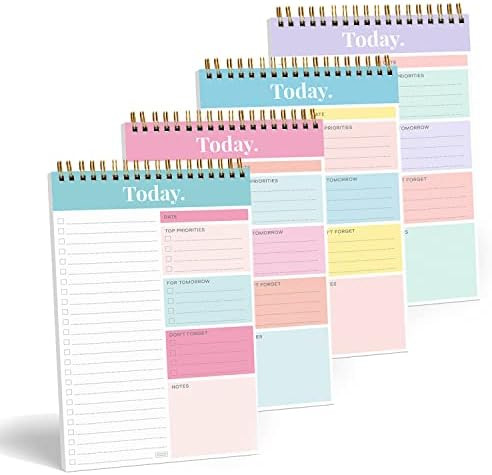 Sweetzer & Orange Daily & Weekly To Do List Notepad – Undated Work Planner & Organizer with Wis... | Amazon (US)