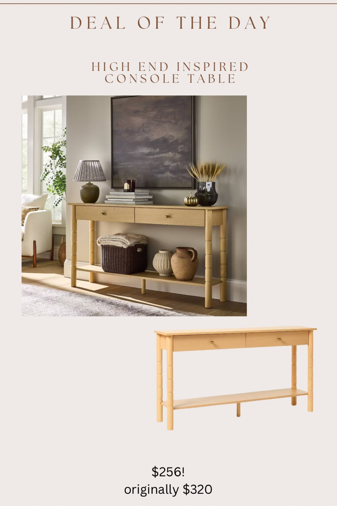 This brand new target console table is on sale!! Great price for this size & style 😍

#LTKSaleAlert #LTKHome #LTKStyleTip