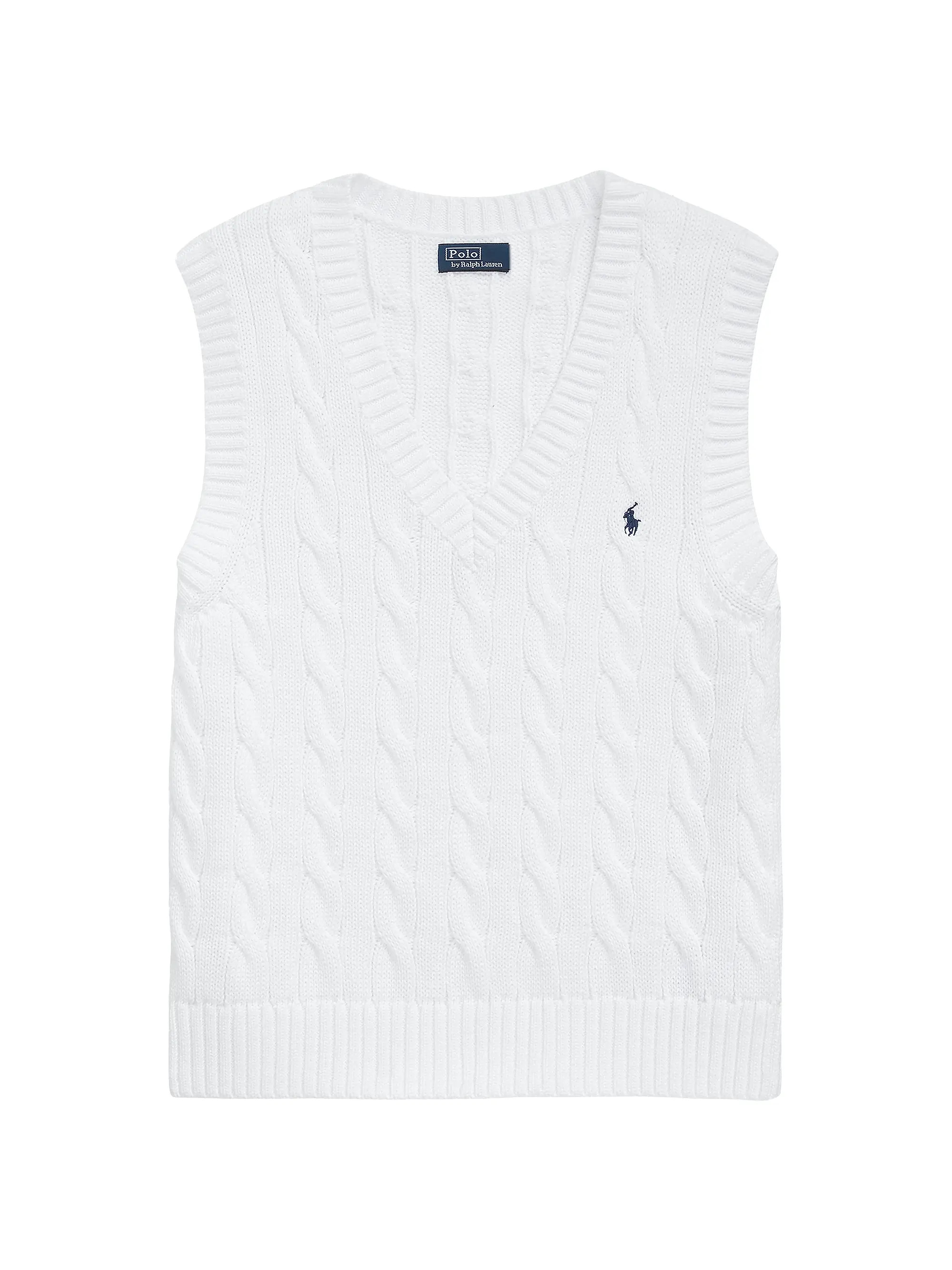 Cable-Knit Sweater Vest | Saks Fifth Avenue