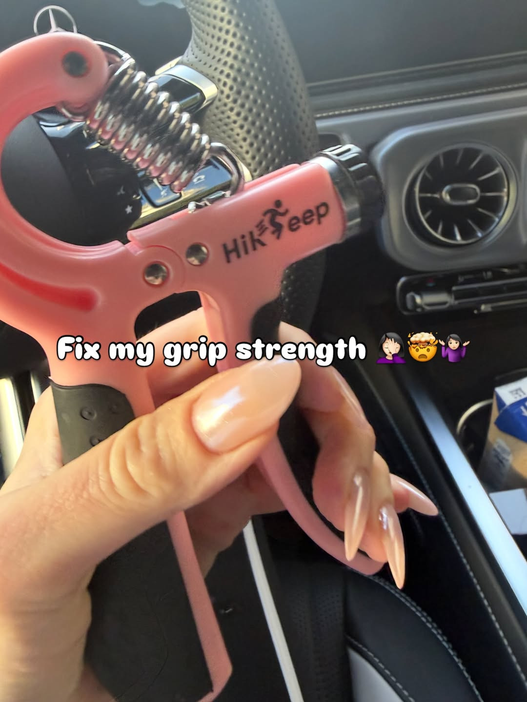 Working on my grip strength with the help of this tool!

#LTKdayinmylife #LTKfitnessgoals #LTKActive