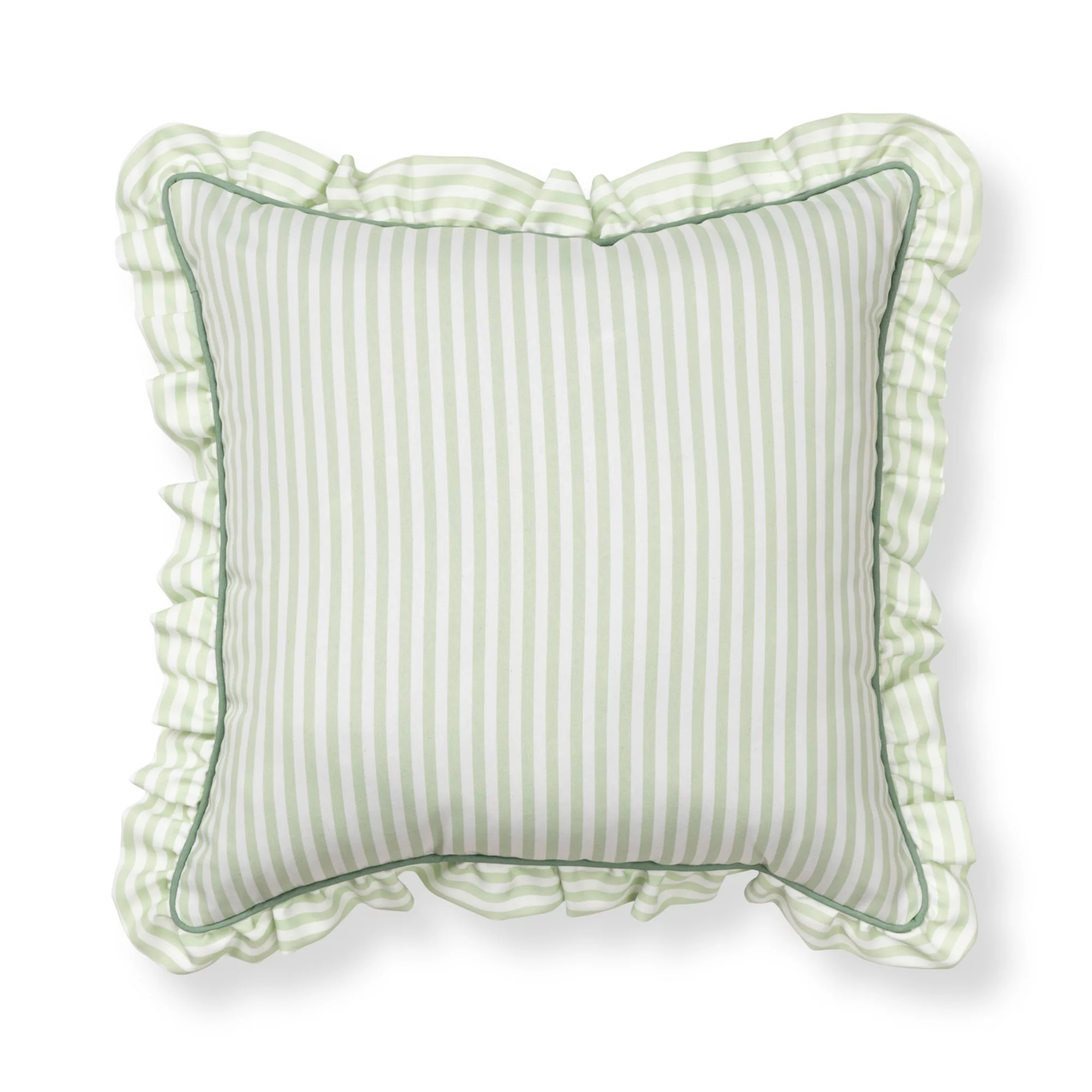 Sonoma Goods For Life® Indoor / Outdoor Stripe Ruffle Oversized Throw Pillow | Kohl's