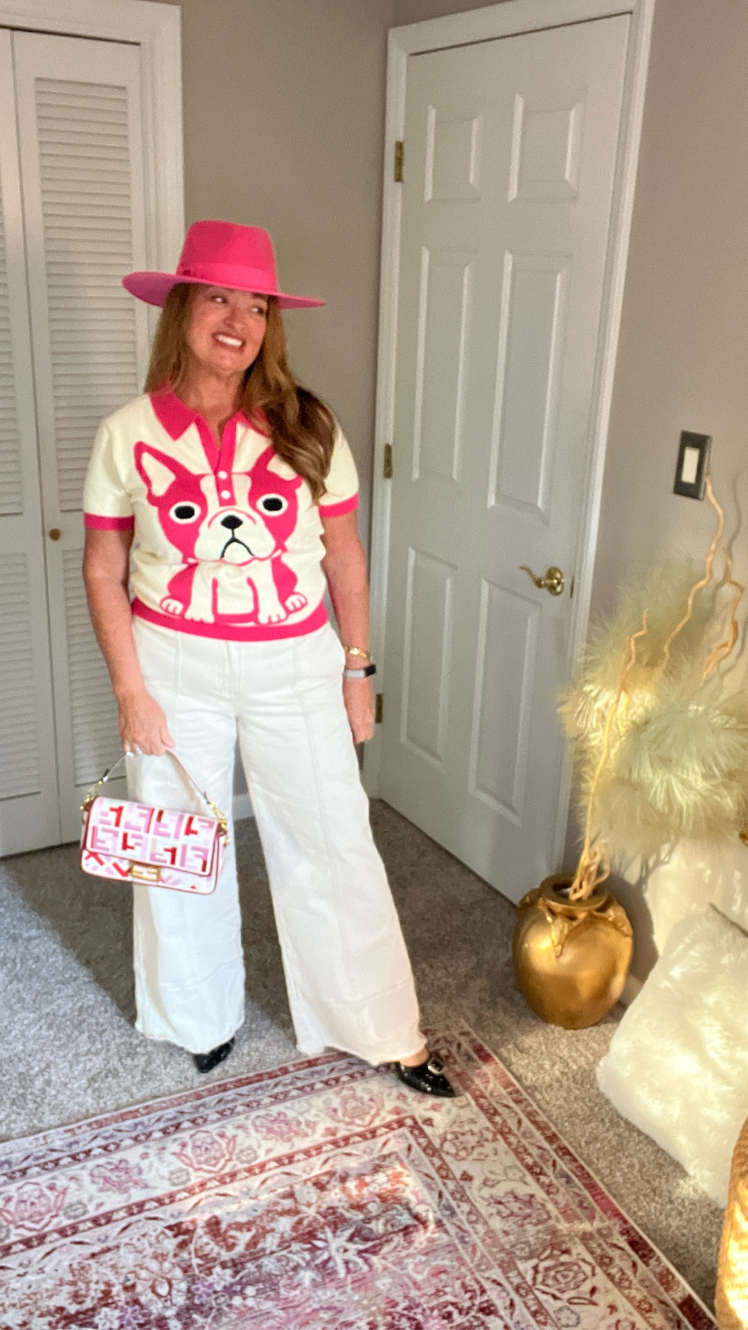 A fun graphic retro polo sweater. This makes fashion a bit fun. 

#LTKGiftGuide #LTKMidsize #LTKFindsUnder50