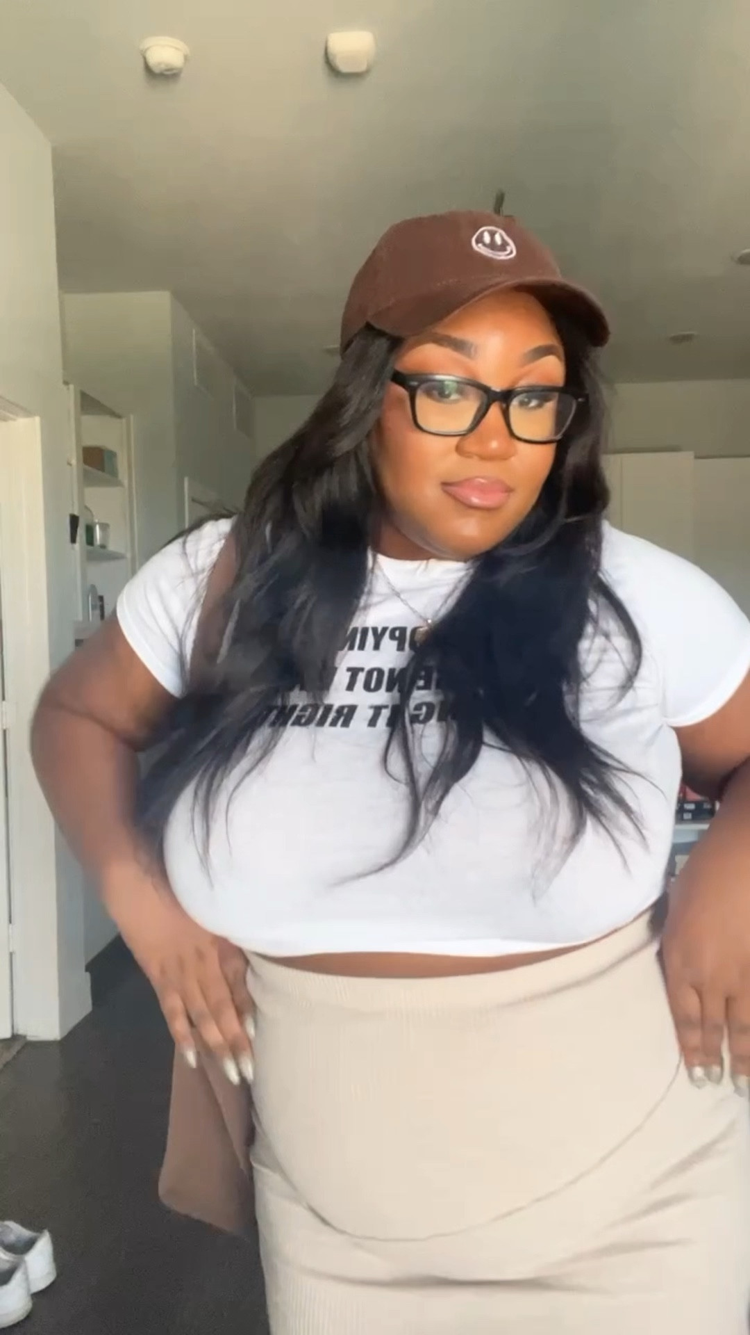 I love a maxi skirt with a crop top combo. 

#LTKplussize #LTKstyletip #LTKmidsize