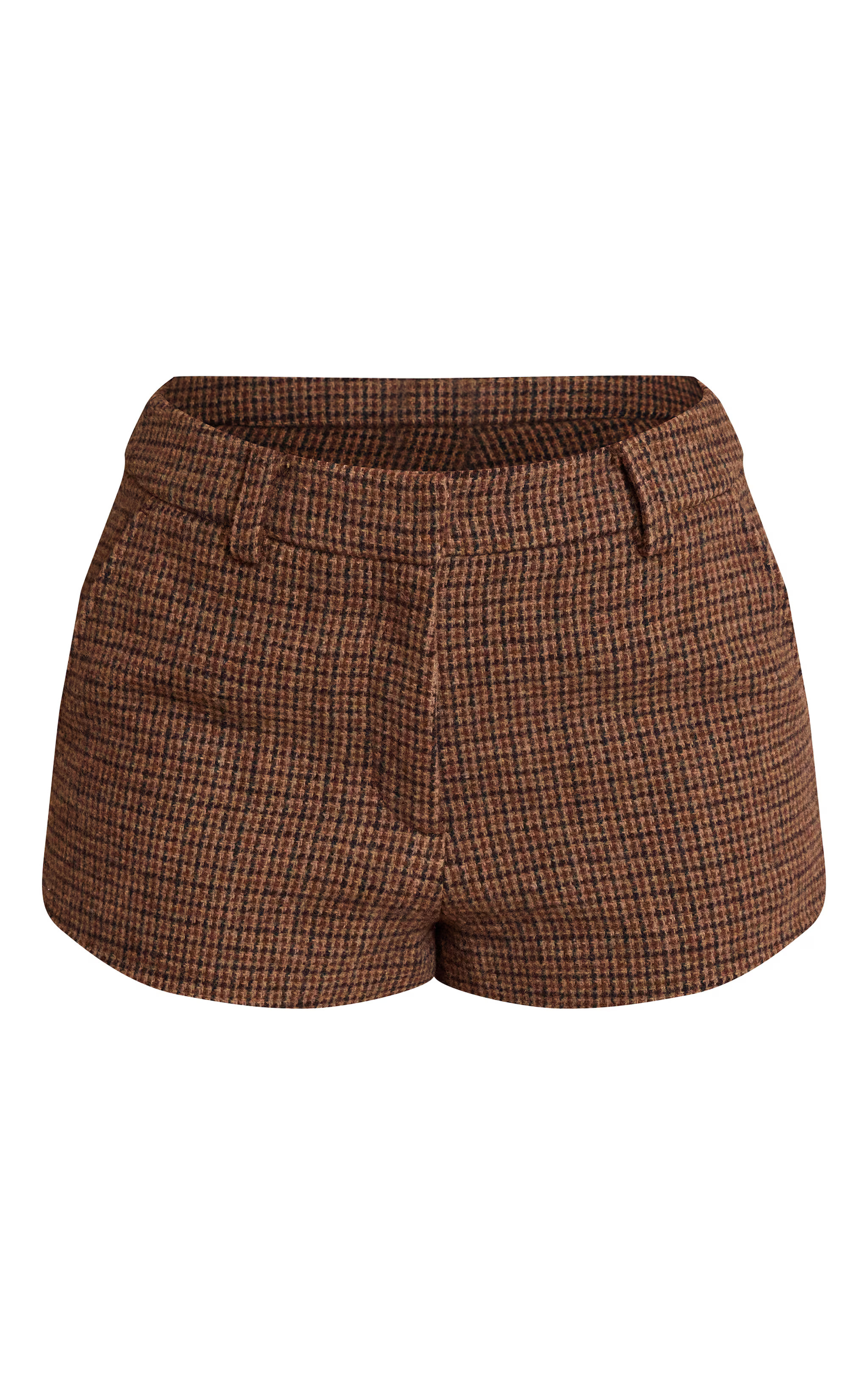 Petite Tweed Check Mini Shorts | PrettyLittleThing UK