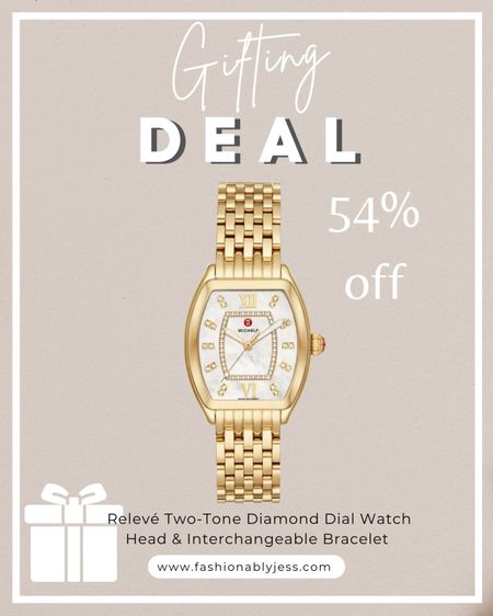 Looking for a luxe gift for her? I’m loving this Michele watch for her! Now 54% off! 

#LTKHoliday #LTKGiftGuide #LTKsalealert