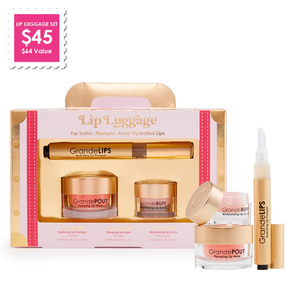Lip Luggage Set | Grande Cosmetics, LLC