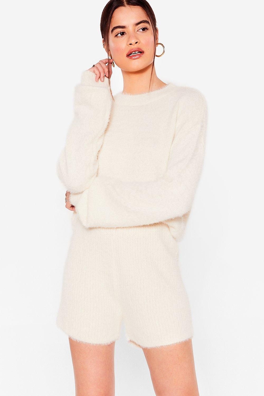 Something About You Knitted Shorts Lounge Set | NastyGal (US & CA)
