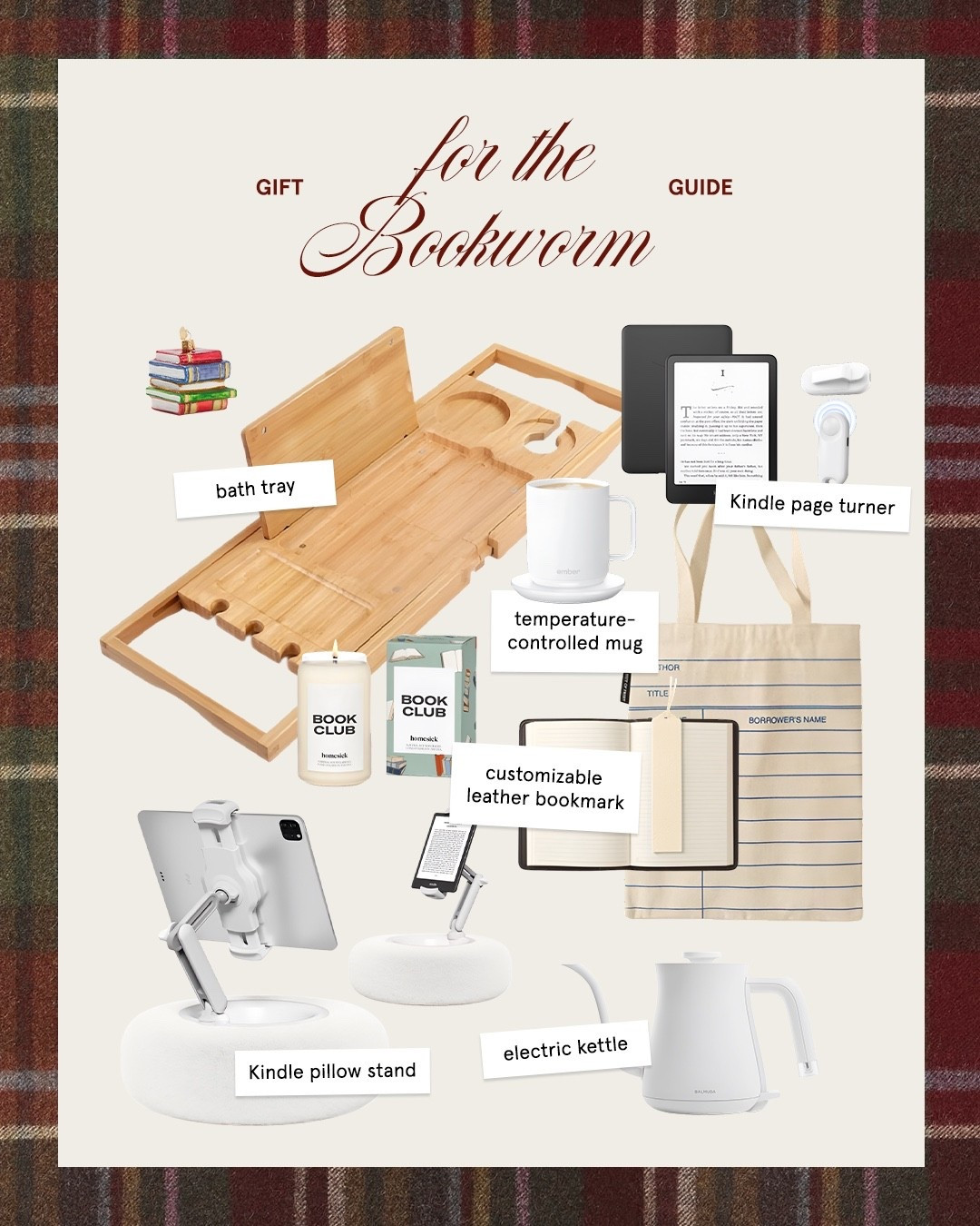 Gift Guide for the Bookwormm

#LTKGiftGuide