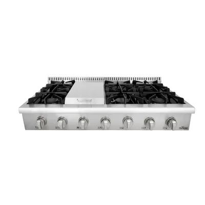 Professional 48" Gas Cooktop with 6 Burners Thor Kitchen | Wayfair North America