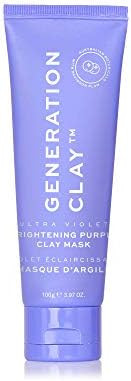 Generation Clay Purple Mask – Ultra Violet Brightening Clay Mask - Purple Face Mask for Skin Ca... | Amazon (US)