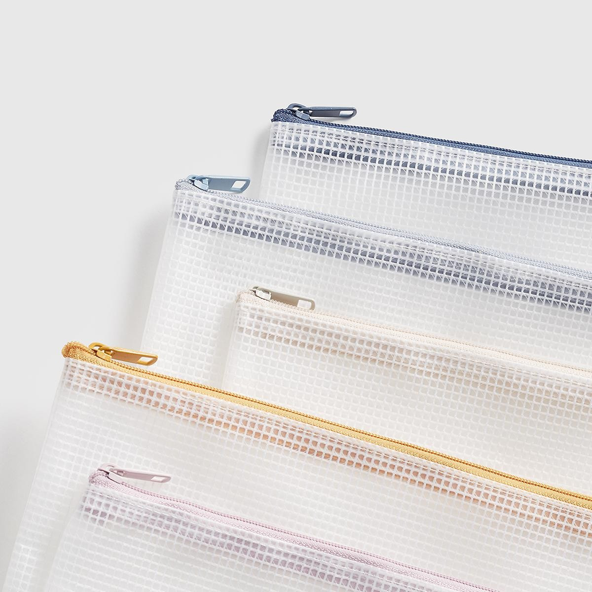 Marie Kondo Accessory-Size Kawaii Pouches Pkg/5 | The Container Store