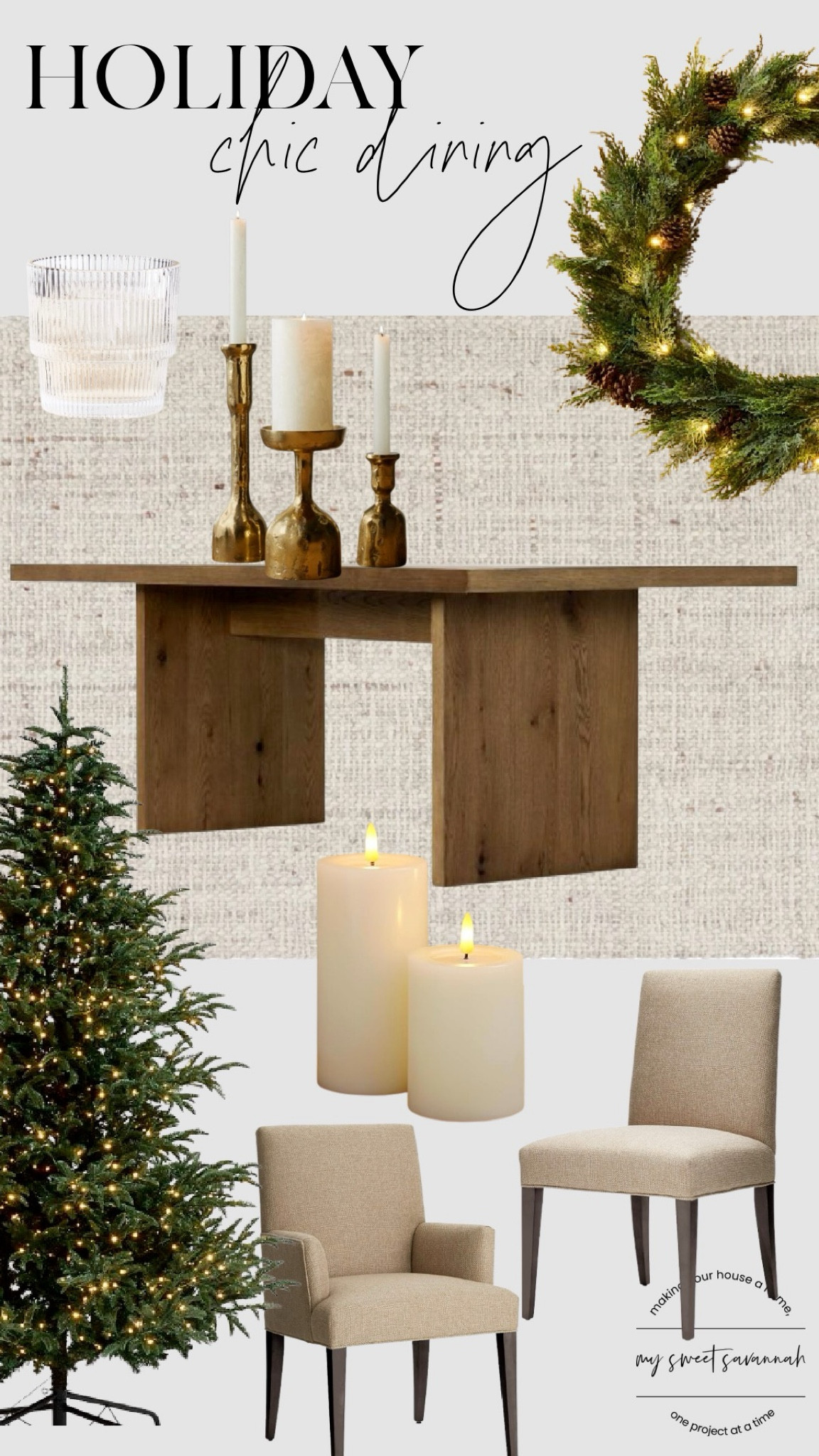 Set the scene for festive gatherings with a holiday chic dining look! 🍽️✨ From elegant tableware to stylish centerpieces, these finds will elevate your dining experience and make every meal feel special. Shop my favorite pieces to create a stunning dining setup that’s perfect for celebrating the season! 🎄 #HolidayChic #DiningDecor #LTKhome #LTKholiday #HomeDecor

#LTKHome #LTKHoliday #LTKSeasonal