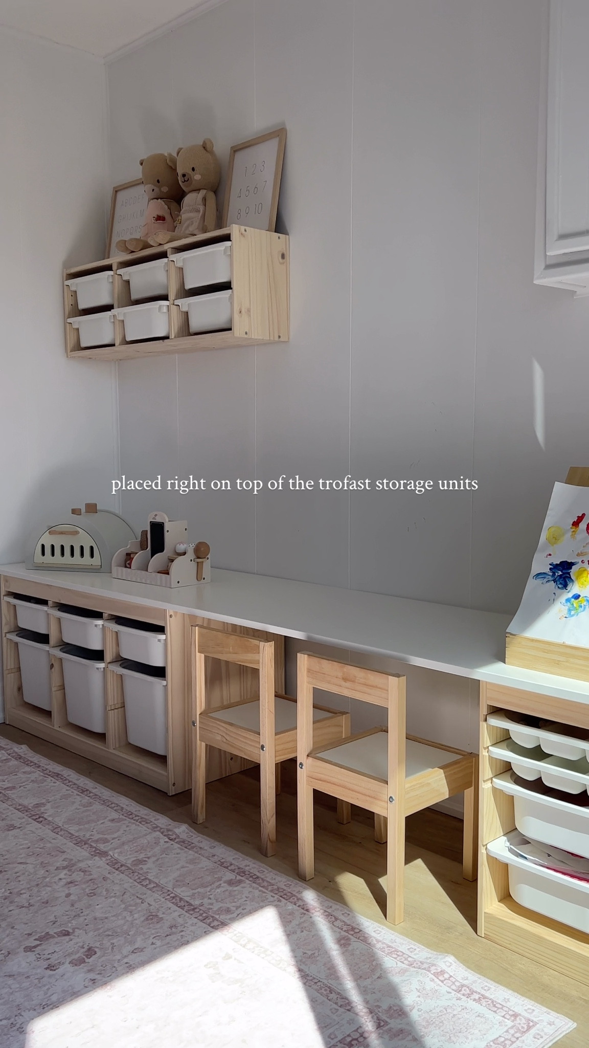 IKEA trofast diy details 🤎

playroom inspiration | ikea hack