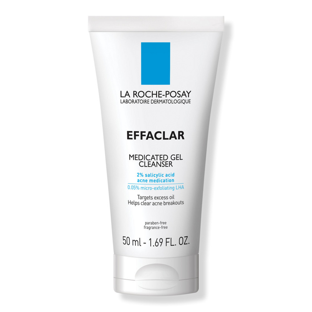La Roche-Posay Effaclar Medicated Gel Cleanser for Acne Prone Skin - 1.69 oz | Ulta