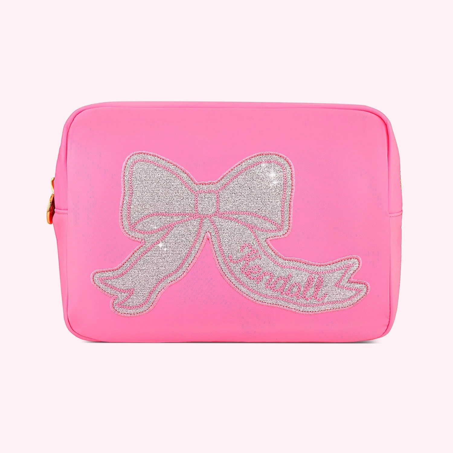 Metallic Bow Drop | Customizable Large Pouch - Stoney Clover Lane | Stoney Clover Lane