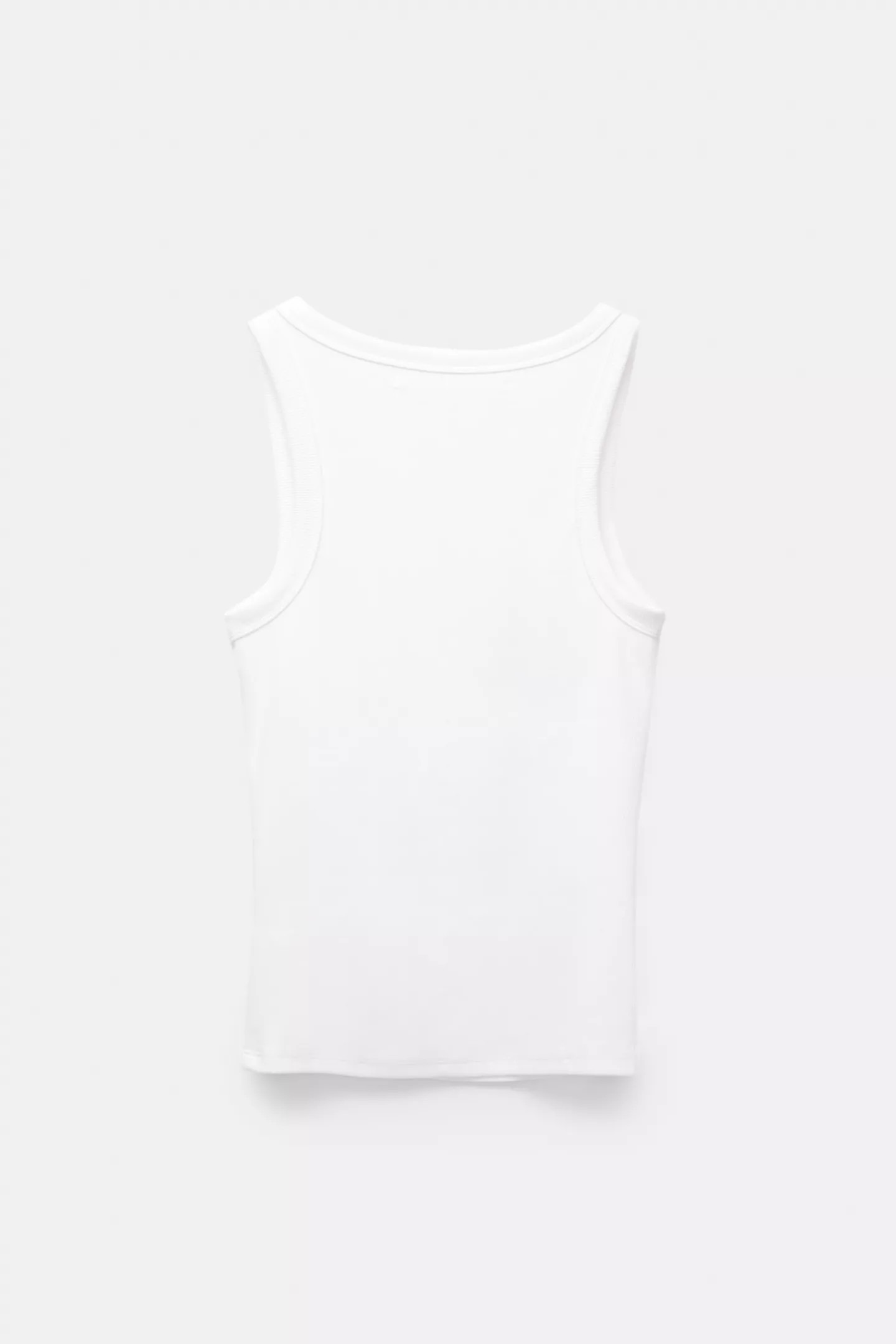 Ribbed tank top | PULL and BEAR UK