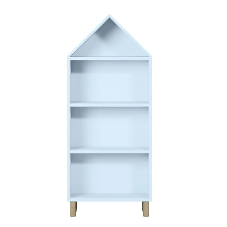 House of Happy, House Bookshelf, Blue | Walmart (US)