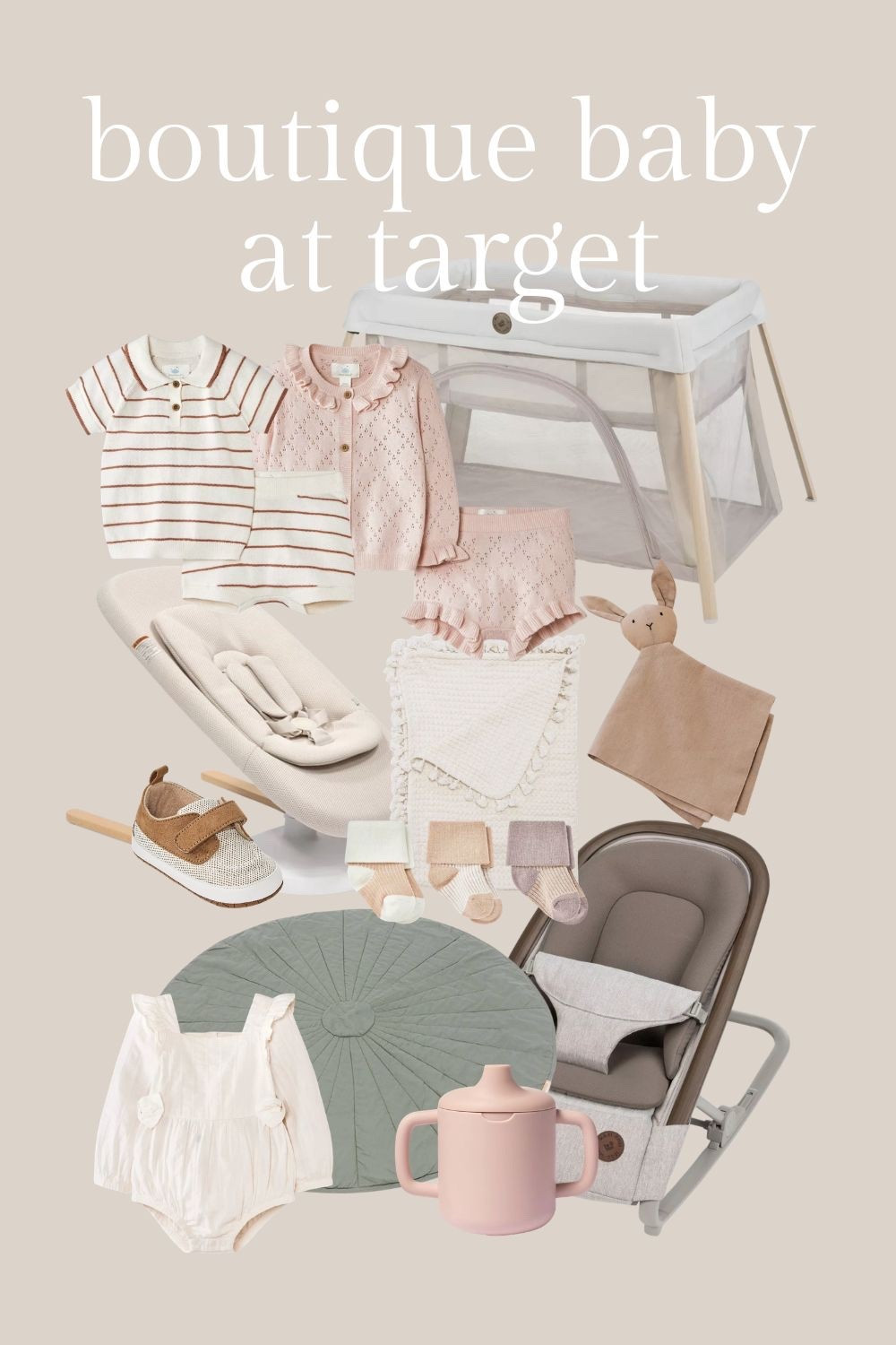 Boutique baby finds at Target. Baby shower. Baby stroller. Pack n play. Baby rocker. 

#LTKBump #LTKBaby #LTKHome