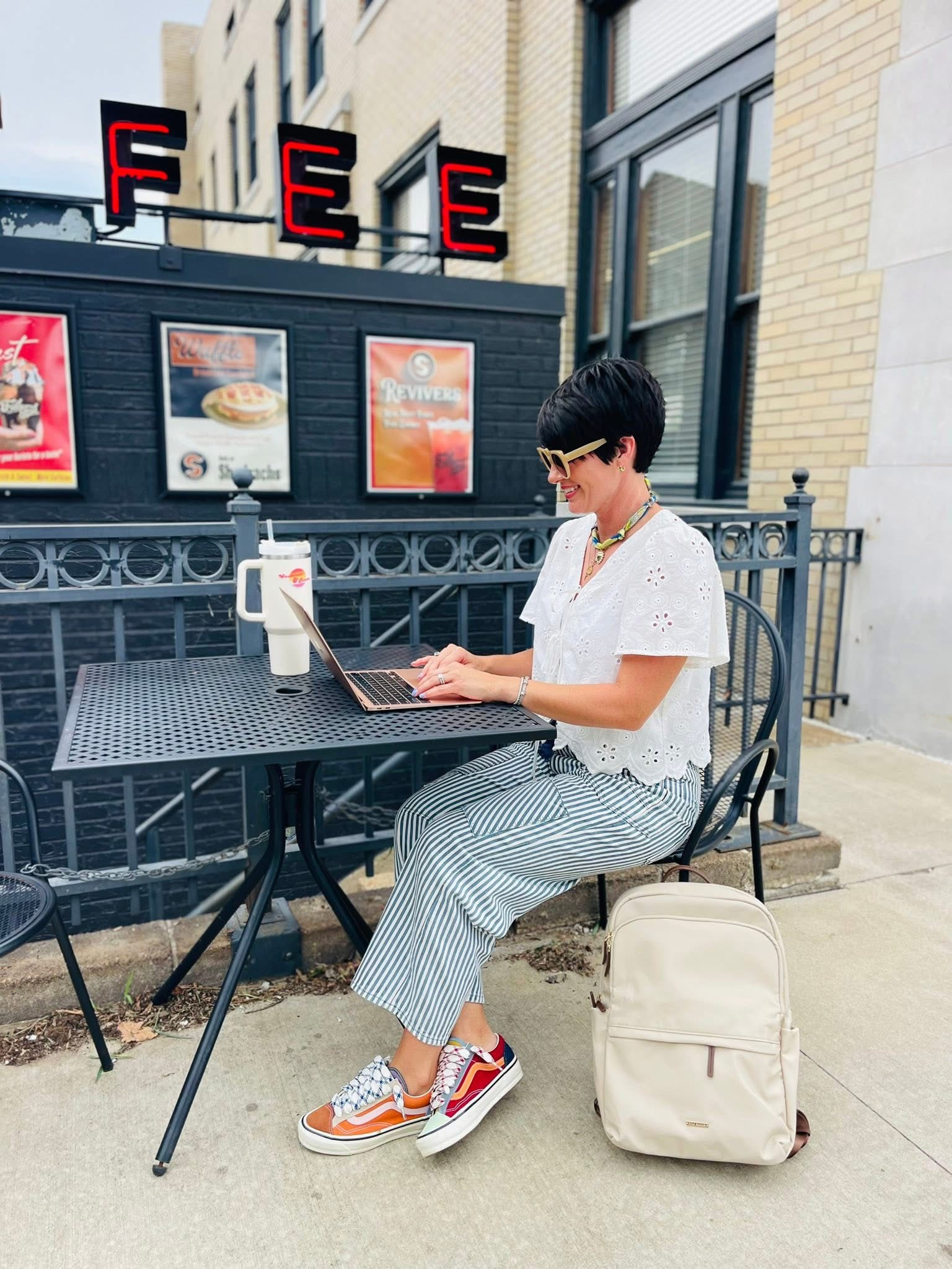 Use code 501GIRLS for 35% off this laptop backpack! 🎒
This one is the 15.6-inch size, but it also comes in a 14-inch. It has tons of space, keeps everything organized, and it’s  pretty 🙌🏻

#LTKU #LTKWorkwear