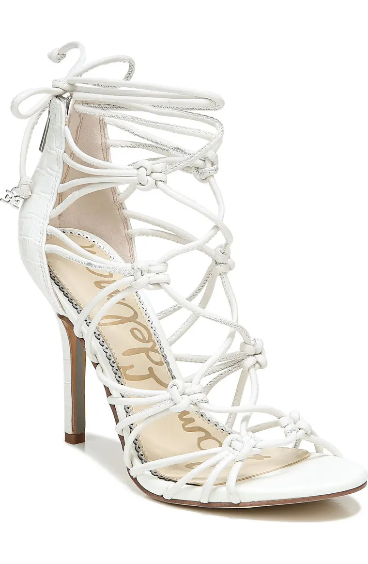 Adella Lace-Up Pump | Nordstrom