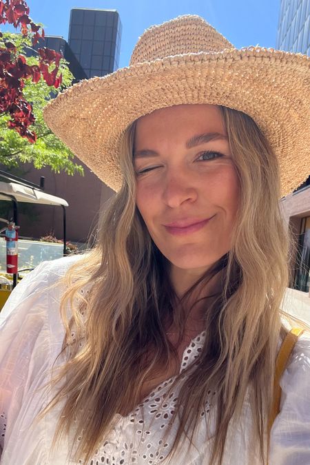Giddy up 🤠 my go-to summer hat