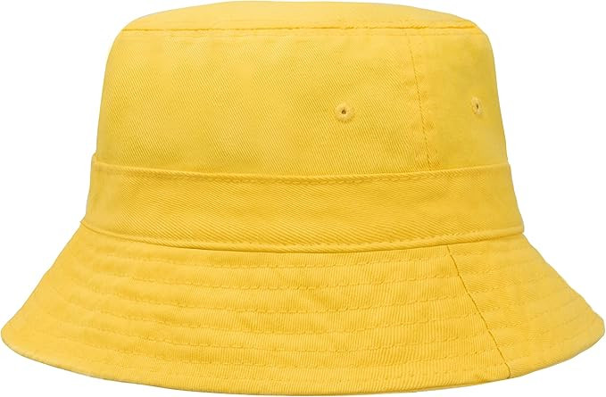 CHOK.LIDS Everyday Cotton Style Bucket Hat Unisex Trendy Lightweight Outdoor Hot Fun Summer Beach... | Amazon (US)