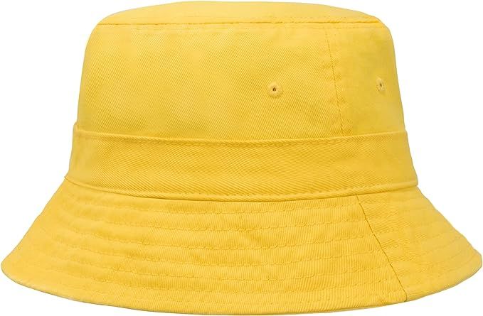 CHOK.LIDS Everyday Cotton Style Bucket Hat Unisex Trendy Lightweight Outdoor Hot Fun Summer Beach... | Amazon (US)