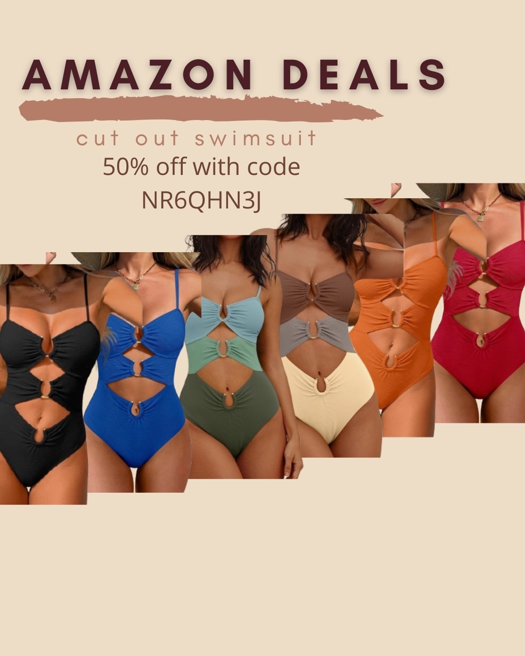$15 ends 5/12

Amazon fashion
Amazon deals
Amazon swim
Cut out swimsuit

#LTKSaleAlert #LTKSwim