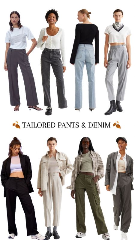 Fall Must-haves: Tailored pants & denim

#LTKeurope #LTKstyletip