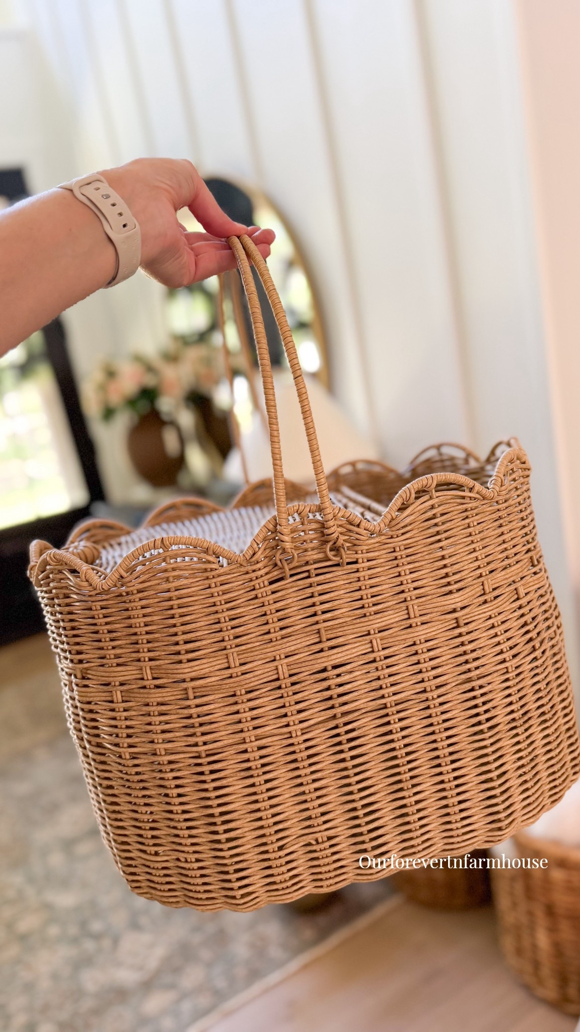 Cutest little picnic basket 🤍￼

#LTKMothersDay #LTKHome
