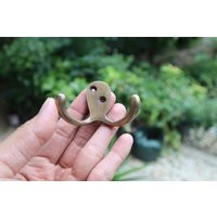 5 Piece Simple Solid Brass Hook - Vintage Hooks For Cloth Key & Towl | Etsy (US)