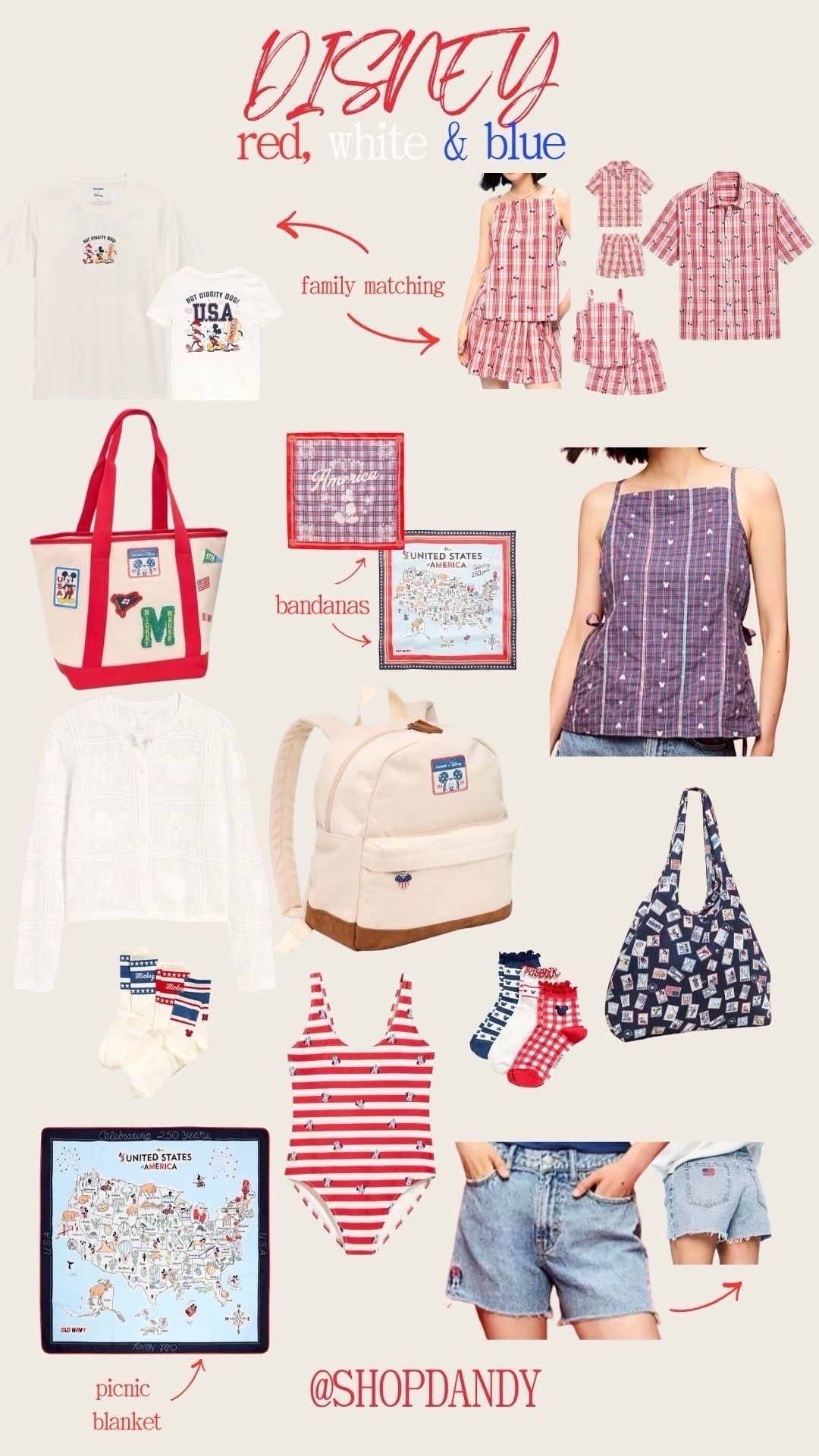 The cutest Disney Americana drop at Old Navy! Matching family outfits, bags, swim and so much more!

#LTKootd #LTKSeasonal #LTKTravel