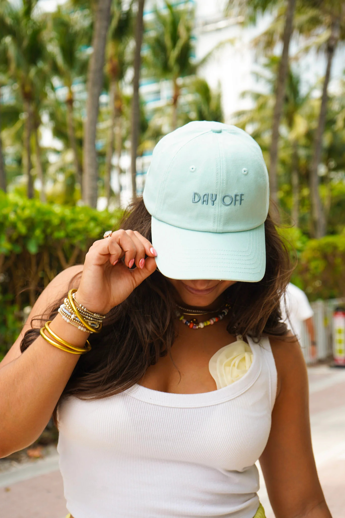 Day Off - Baby Blue Dad Cap | KenzKustomz